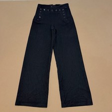 Vintage 1940s-50s US Navy 13 Button Wool Crackerjack Sailor Bell Bottom Pants picture