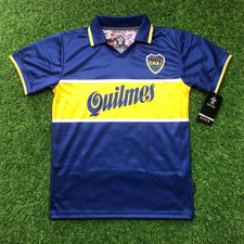 CA Boca Juniors, Men's Retro Soccer Jersey, 1997, Maradona #10 (Tallaje Grande) picture