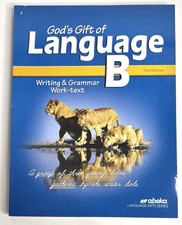God's Gift of Language B: Writing and Grammar Work-text by ABeka Book picture
