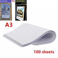 100X A3 LED Panel Backlit Paper Back Light Film for Real Estate Window Display picture