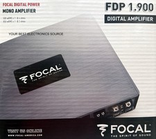 NEW Focal FDP1.900 Mono Subwoofer Amplifier — 850W RMS x 1 at 2 Ohms picture