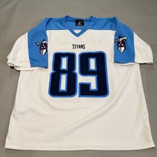 VTG Logo Athletic Tennessee Titan Frank Wycheck 89 Jersey Men XL White NFL-6443 picture