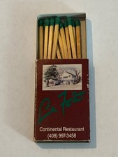 Vintage Matchbox La Foret Restaurant SJ San Jose CA California Mt Umunhum USED picture