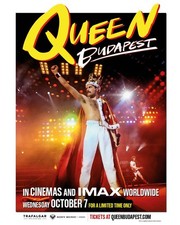 Queen Budapest IMAX Concert Film Poster picture