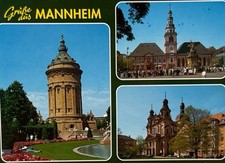 Postcard postcard-greetings from Mannheim  picture