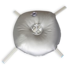 Anley Foldable Ground Base with Water Bag Fits Flutter Feather Banner Flag Pole picture