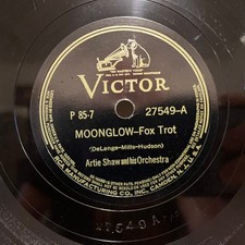 ARTIE SHAW - Moonglow / Serenade (1940 Victor) - 10