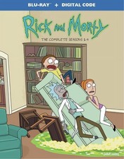 Warner Brothers Rick and Morty: Seasons 1-4(Blu-ray + Digital HD)New picture
