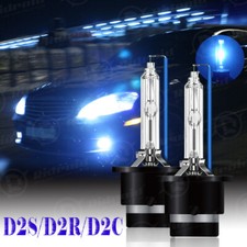 2x D2S 35W 8000K HID Xenon Replacement Low/High Beam Headlight Lamp Bulbs Blue picture