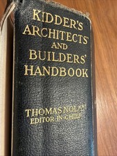 MIDDER-NOLAN ARCHITECTS’ Handbook  Antique 1915 1921 Katherine Kidder picture