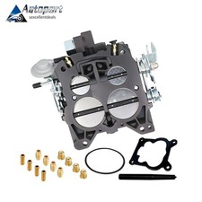 NEW 4 Barrel Marine Carburetor for Mercruiser 260/350 V8 Engine Quadrajet Style picture