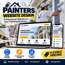 Painter Website Design Service | Painting Contractor Web Design & Development picture