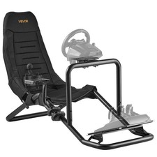 VEVOR Racing Simulator Cockpit Wheel Stand Integrated Fit Logitech Thrustmaster picture