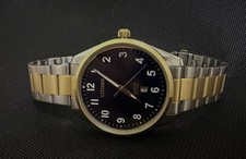CITIZEN BI1036-57L BLUE DIAL CLASSIC DRESS TWO-TONE MEN'S WATCH 42 MM NEW picture