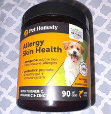 Pet Honesty Allergy Skin Health Skin & Coat Care Soft Chews Salmon 90 Ct picture