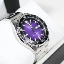 Orient Mako Limited Edition Purple Dial Diver Men's Watch RA-AA0827V picture