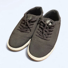 Cuater by TravisMathew The Daily Men's Black Canvas Casual Sneakers Size 11 picture