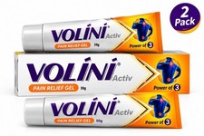 Volini Pain Relief Gel 30g Muscle Joint Neck Back Support Pack of 2 picture