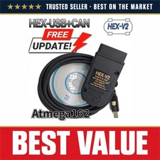 WESHEU VCDS HEX V2 VAG COM OBD2 Diagnostic Cable Scanner Tool for Audi VW Skoda picture