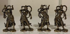 4 Nio Guardian Statues protecting/blessing/removing negative in all 4 directions picture