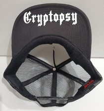 5Panel Metal Head Black Death Thrash Colors White Cryptopsy Custom picture