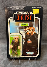 Vintage 1983 Kenner Star Wars ROTJ Ree-Yees 65-Back Mexico + FREE Star Case picture