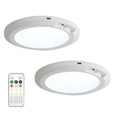GMOX Rechargeable Motion Sensor Ceiling Light 2/4Pack with Remote picture