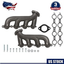 LS Swap Cast Iron Exhaust Manifold for Chevrolet LS1LS2LS3 4.8L 5.3L 6.0L picture
