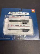 Walthers SceneMaster HO Scale Southern Pacific Truck Service Trailers - 2412 picture