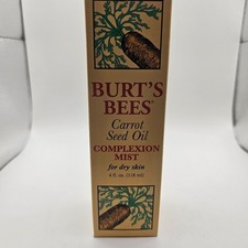 New Vintage Burt's Bees Carrot Seed Oil Complexion Mist 4oz HTF picture