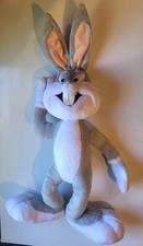 Vintage 1997 Warner Bros Looney Tunes Bugs Bunny Plush Toy picture