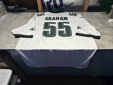 NWT Men’s Nike Brandon Graham White Jersey 3XL, XXXLarge Philadelphia Eagles picture