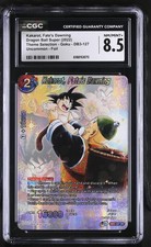 2022 Theme Selection - Goku #DB3-127 Kakarot, Fate's Dawning CGC 8.5 picture