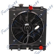 3Row Radiator+Shroud Fan For 1992-2001 Honda Civic EG EK Del Sol Integra 1.6L l4 picture