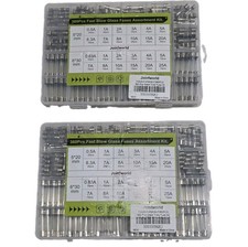 360Pcs 2 PACK 720Pcs Fast Blow Glass Fuse Assortment Kit 24 Values Automotive  picture