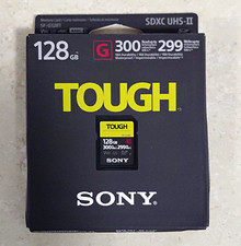 Sony TOUGH SF-G128T 128GB SDXC UHS-II Class 10 Waterproof 300MB/s picture