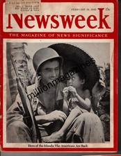 1945 Newsweek February 19-Big Three agree on final attacks and how to rule Reich picture