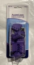 King Innovation 95110 3-Port Aluminum to Copper (10-Pack) Wire Connector, Purple picture