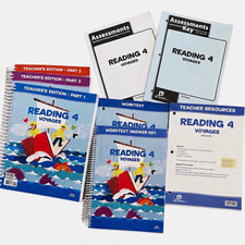 BJU Press Reading 4 Voyages Teacher Resources & Worktext Set - New picture
