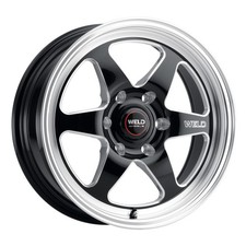 Weld Racing Wheels Ventura 6 Drag 17x10 +42 Gloss Black Milled 6x135 (QTY 1) picture