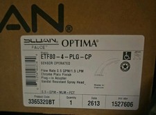 Sloan Optima Plus ETF80-4-PLG-CP sensor operated faucet chrome Plug In Brand New picture