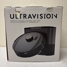 bObsweep UltraVision Self-emptying Robot Vacuum and Mop Carbon Steel PET24-7-913 picture