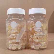 2 New Ritual Essential Men's Multivitamin 60 Vegan Capsules Exp 9/26 picture