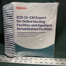 2026 Optum ICD-10-CM Expert SNF & IRF Spiral Manual Sealed Current Code Set picture