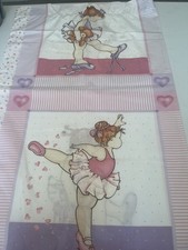 ​VTG Daisy Kingdom Ballerina Babies #4342 Pillow case 2000s Glitter NOS Cotton picture
