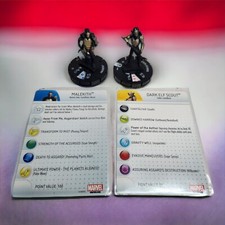 2013 Heroclix Marvel Dark Elf Scout 105 & Malekith 102 Thor Dark World & Cards picture