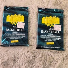 2 Packs 1995-96 Fleer Ultra NBA Basketball Series 1 Sealed Unopened Wax Packs picture