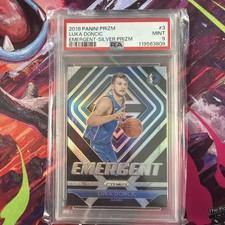 2018-19 Panini Prizm - Emergent Luka Dončić #3 Silver Prizm (RC) picture