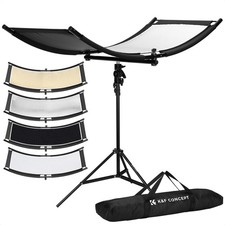 U-Shape Reflector 100x45cm with 1.5m Stand 4-in-1 Reflector 4-in-1 Reflective picture