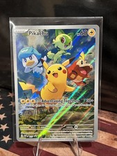 Pikachu 027 SV: Scarlet & Violet Promo Holo Adventuring Together 60 HP EN picture